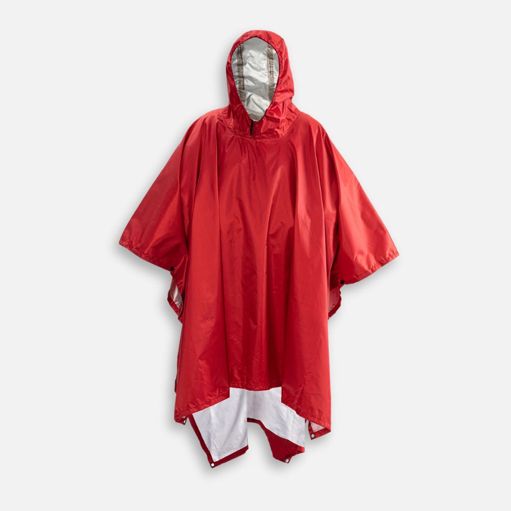 Poncho De Pluie Rouge