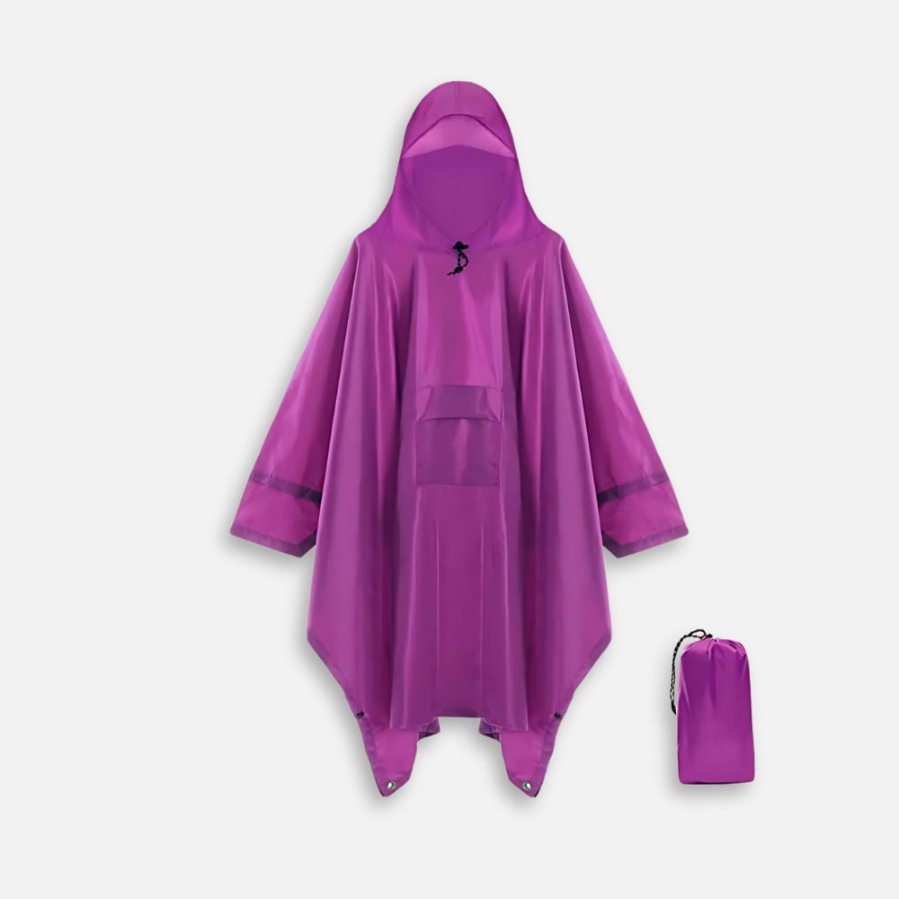 Poncho De Pluie Violet