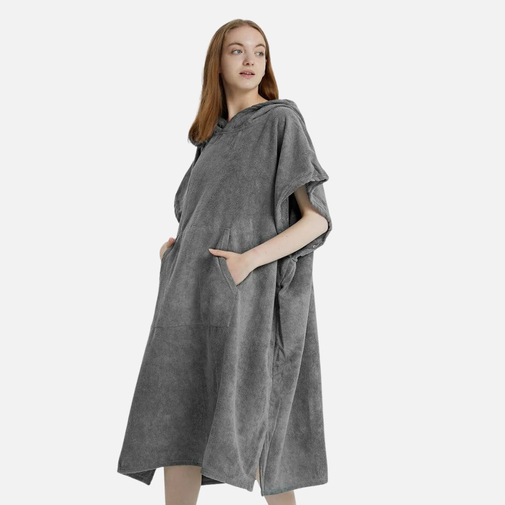 Serviette Poncho Femme Microfibre