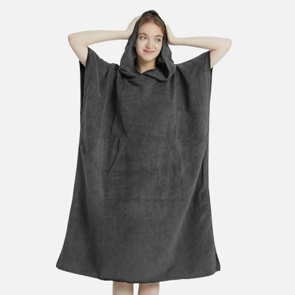 Serviette Poncho Femme Microfibre