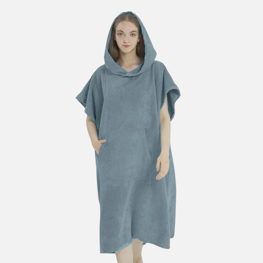 Serviette Poncho Femme Microfibre