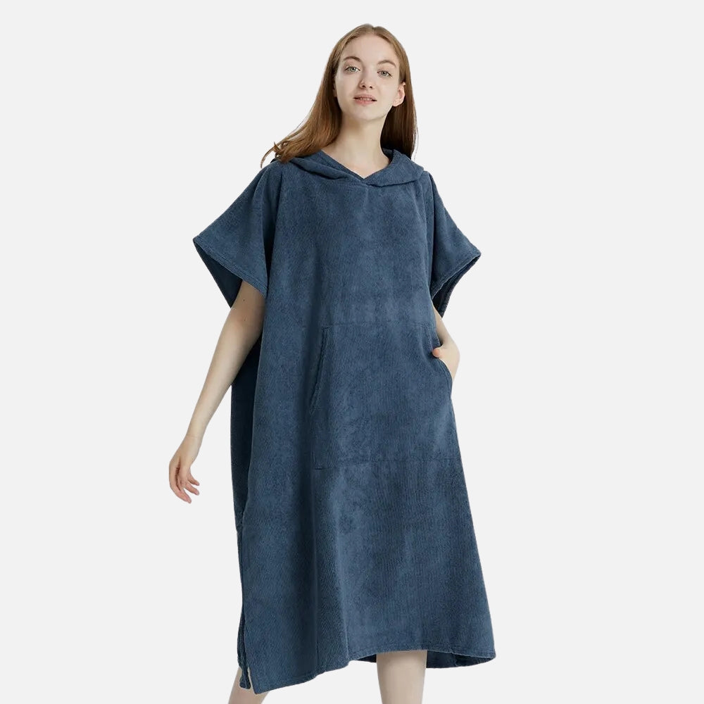 Serviette Poncho Femme Microfibre